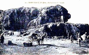 Hammam-Bou-Hadjar - Le Rocher et la Cascade